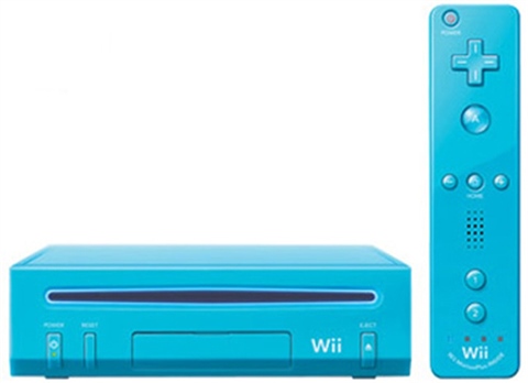 Wii V2 Blue No Game Unboxed